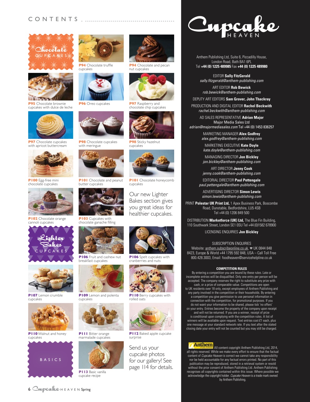 Cupcake Heaven Preview Pages