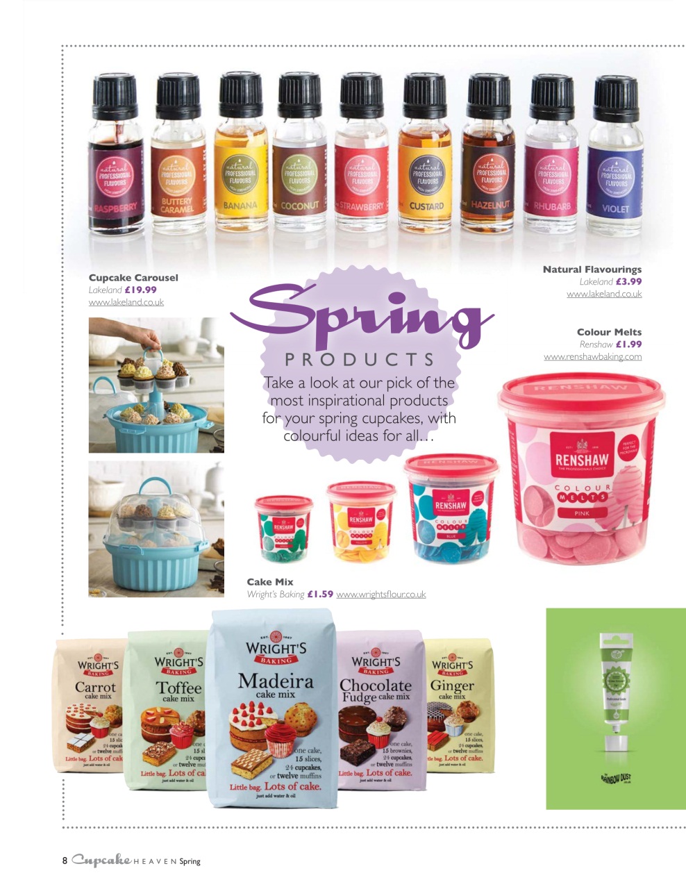 Cupcake Heaven Preview Pages