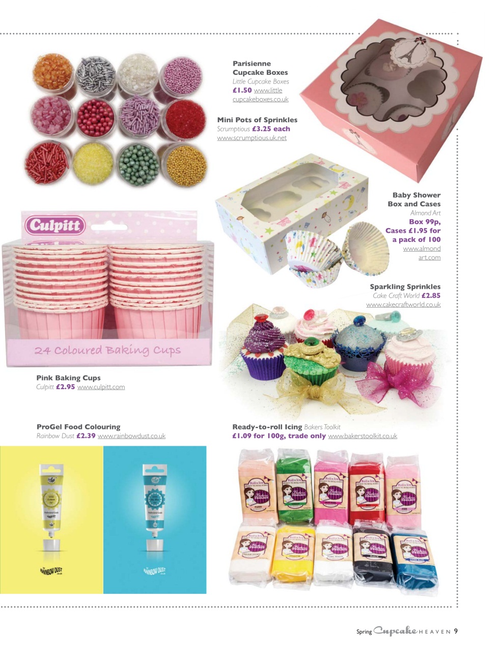 Cupcake Heaven Preview Pages