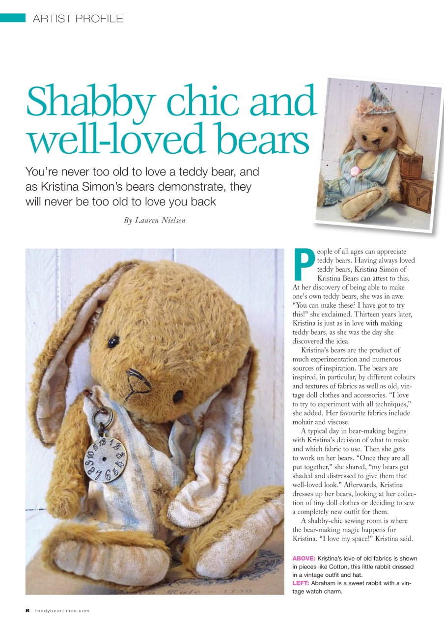 Teddy Bear Times Preview Pages