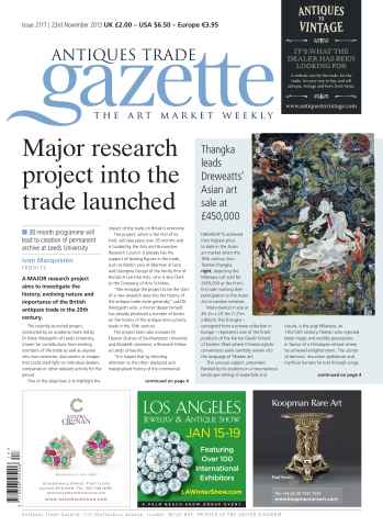 Antiques Trade Gazette issue ATG Issue 2117