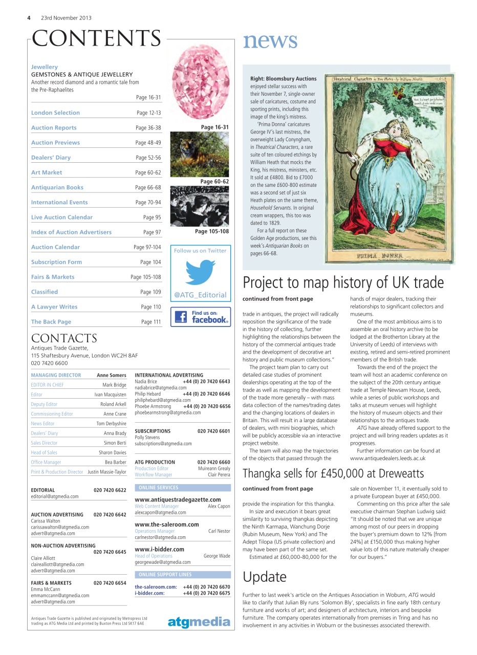 Antiques Trade Gazette Preview Pages