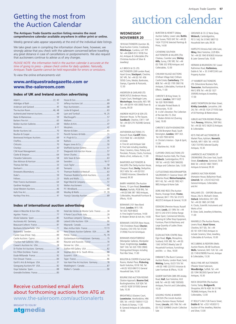 Antiques Trade Gazette Preview Pages