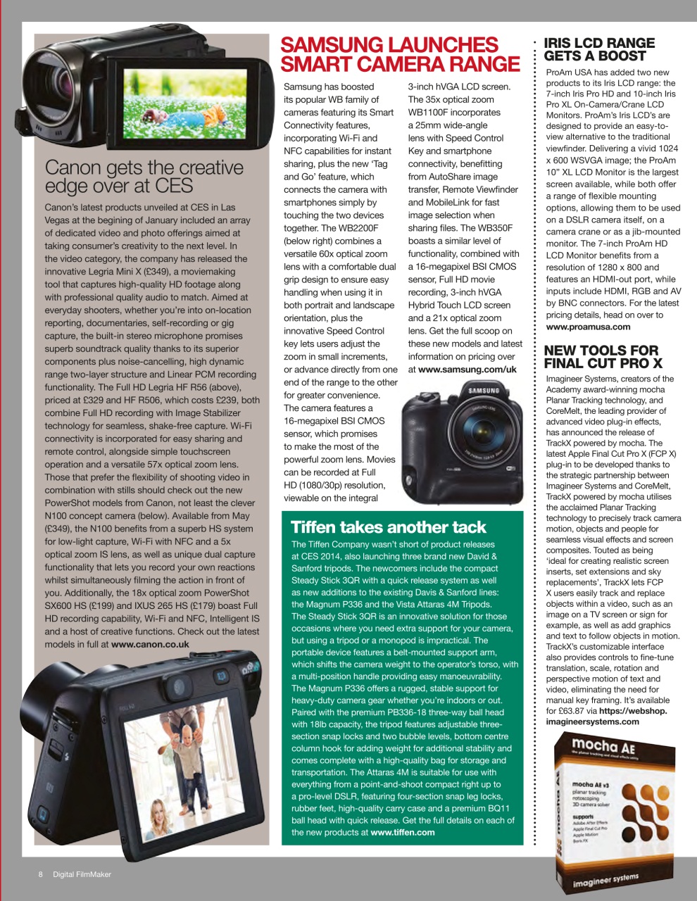 Digital FilmMaker Preview Pages