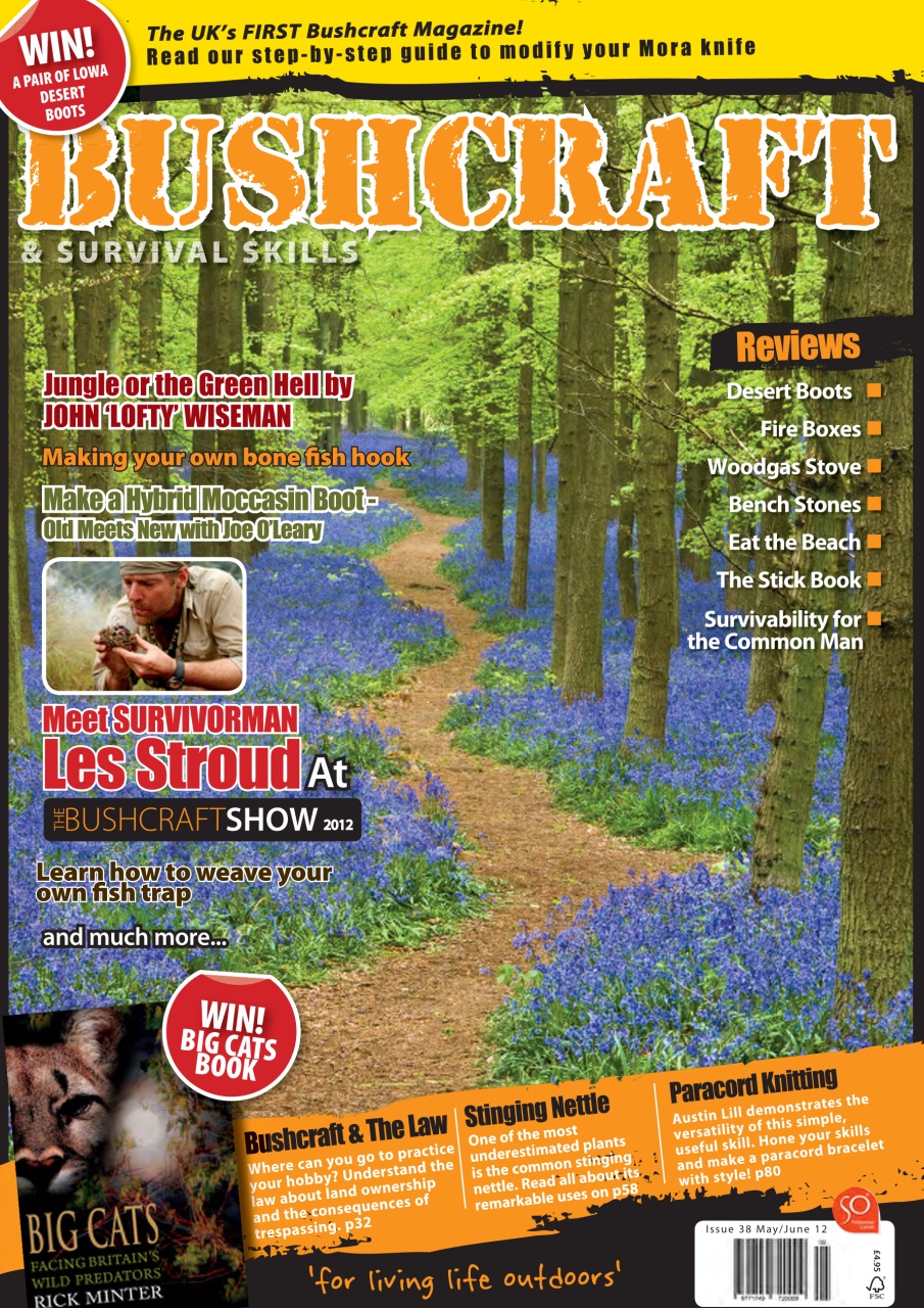 Bushcraft & Survival Skills Magazine Preview Pages