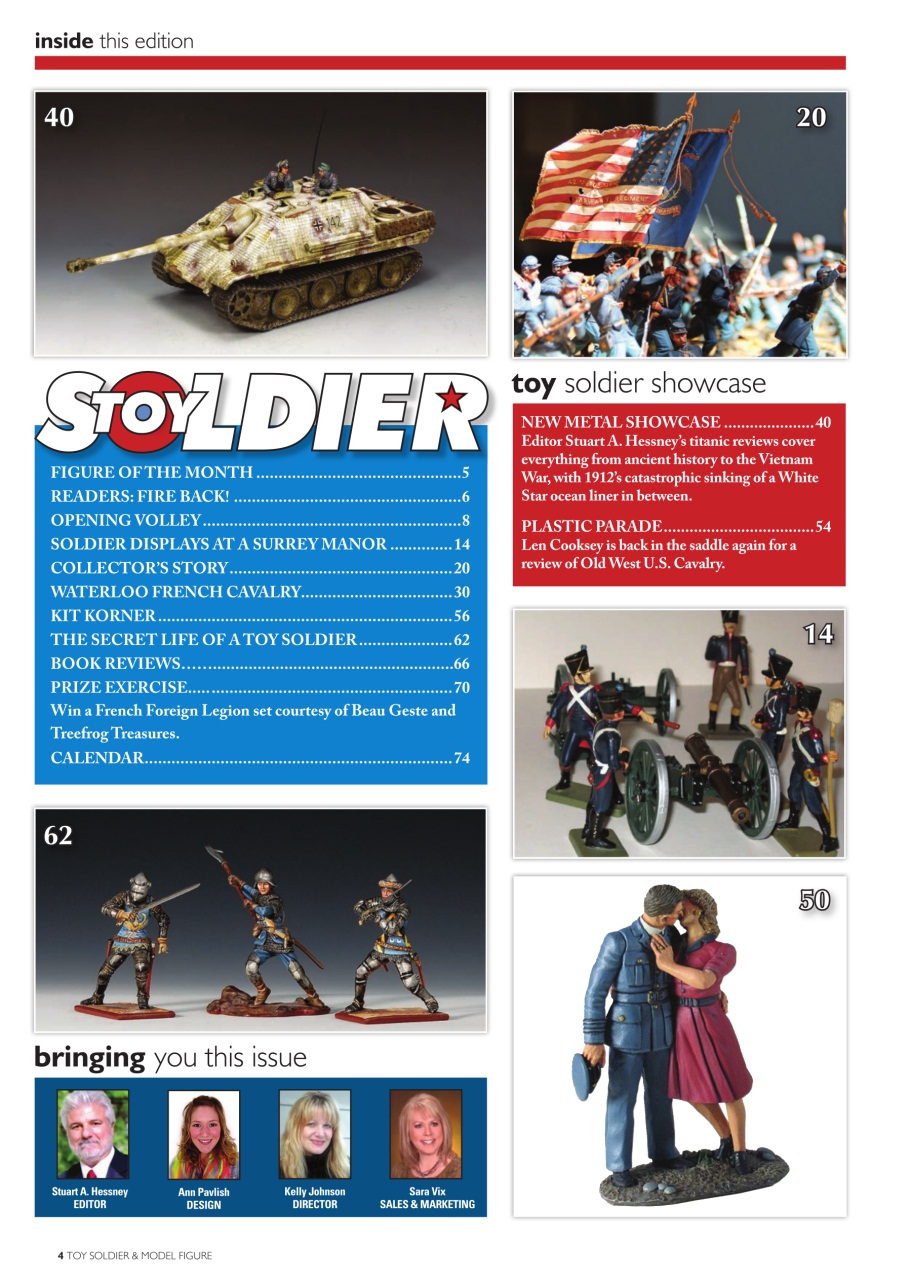 Toy Soldier & Model Figure Preview Pages