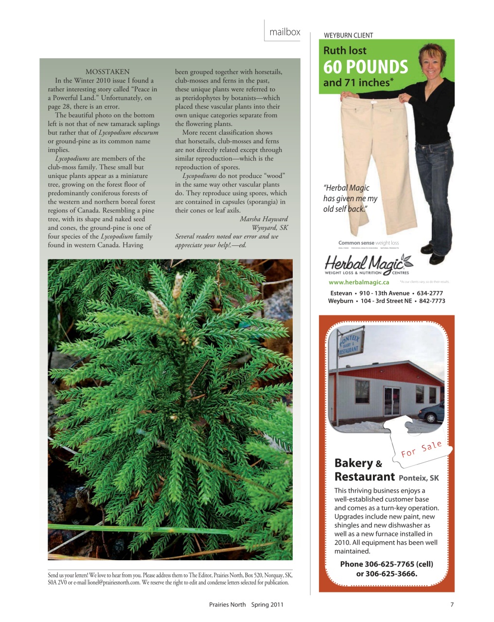 Prairies North Magazine Preview Pages