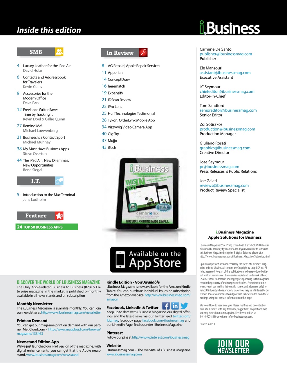 I.Business Preview Pages