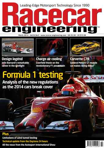 Racecar Engineering issue March 2014
