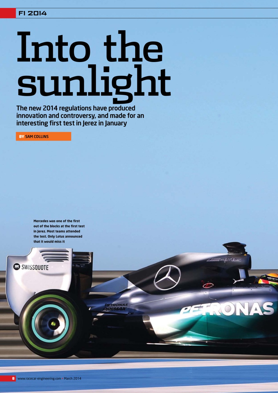 Racecar Engineering Preview Pages