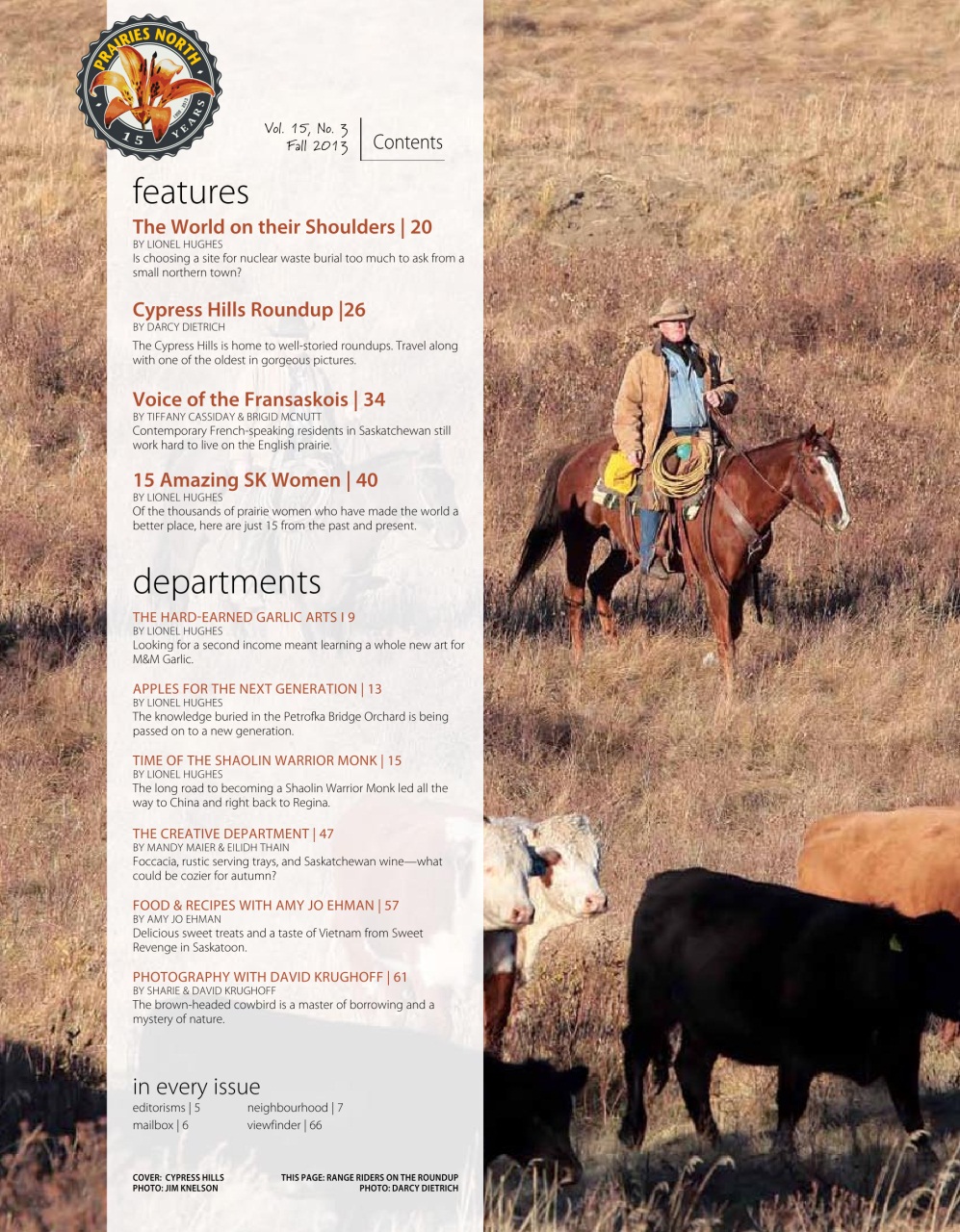 Prairies North Magazine Preview Pages