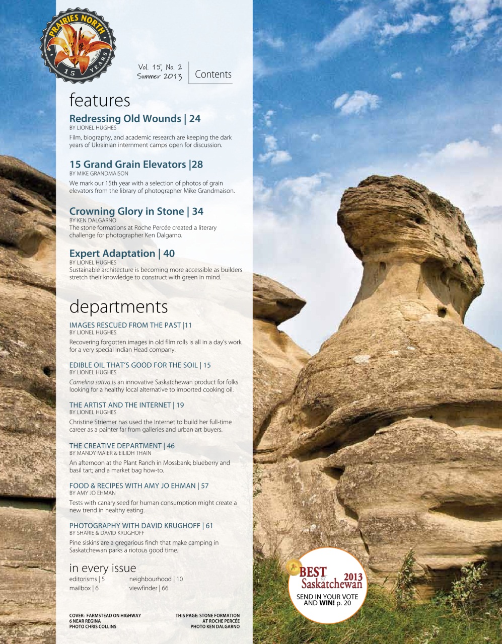 Prairies North Magazine Preview Pages
