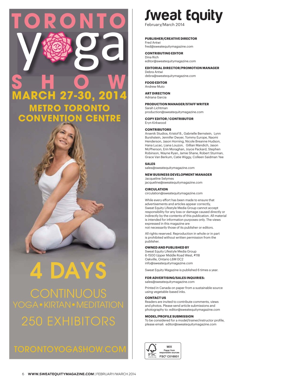 Sweat Equity Preview Pages