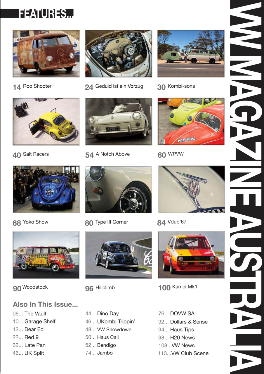 VW Magazine Australia Preview Pages