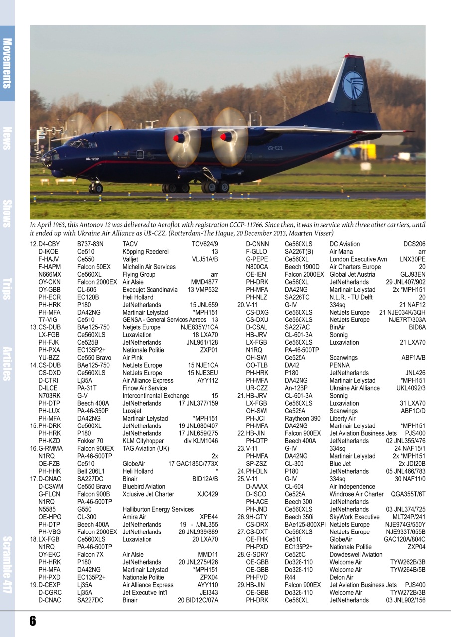 Scramble Magazine Preview Pages