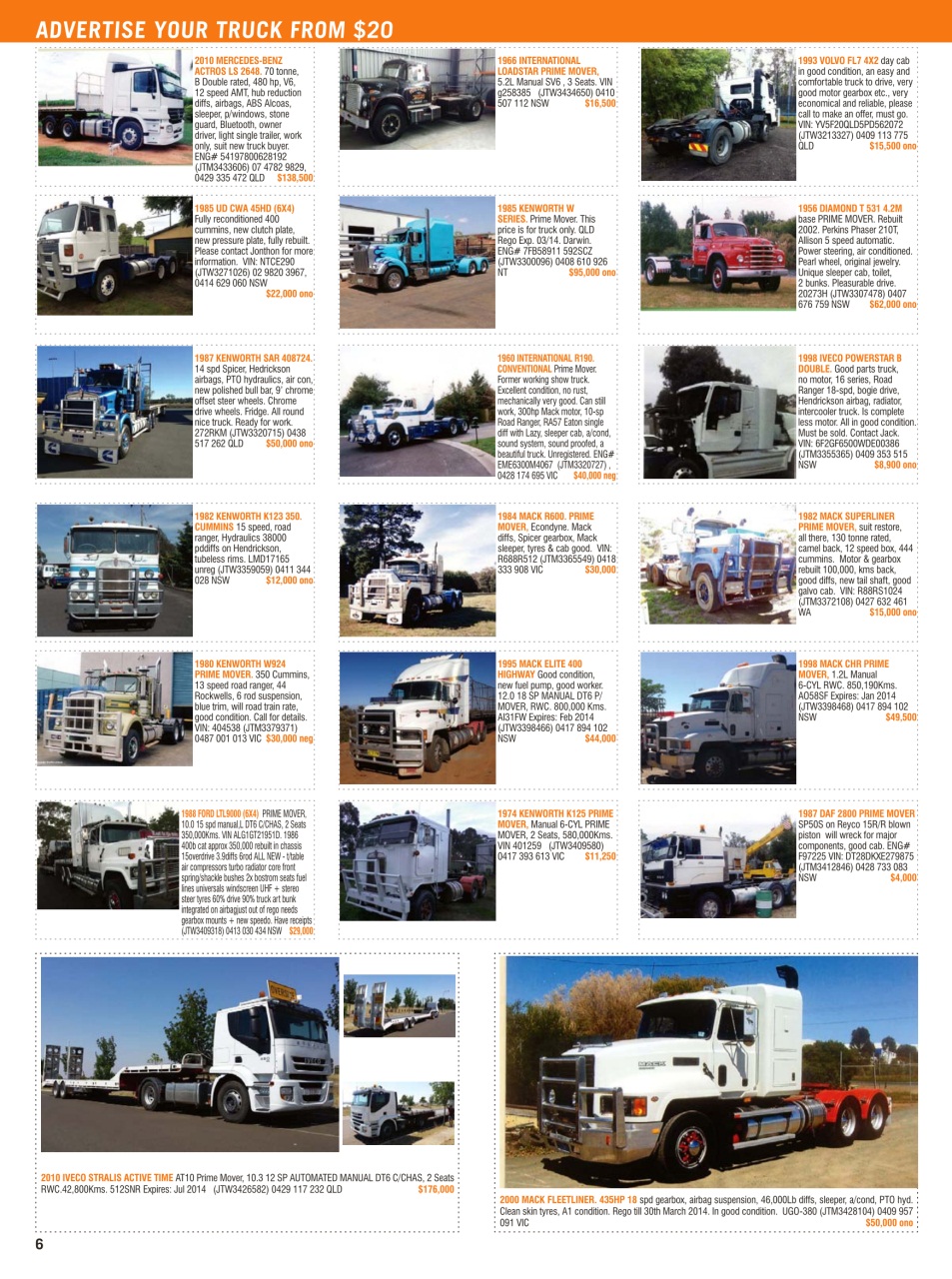 JUST TRUCKS Preview Pages