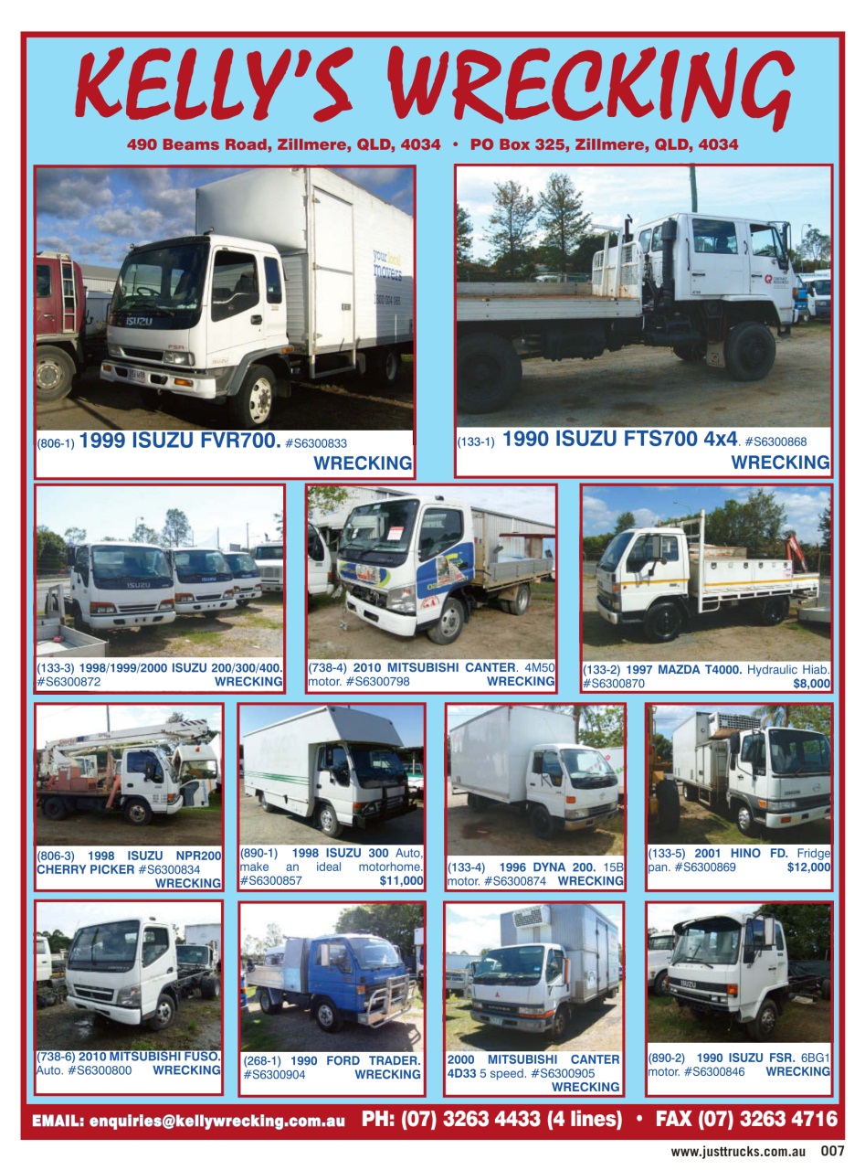 JUST TRUCKS Preview Pages