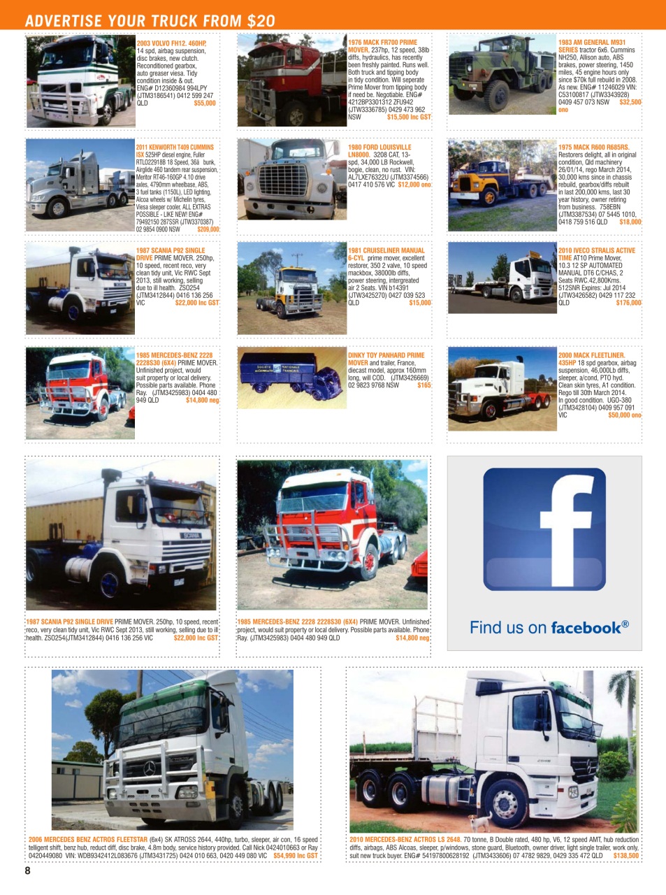 JUST TRUCKS Preview Pages