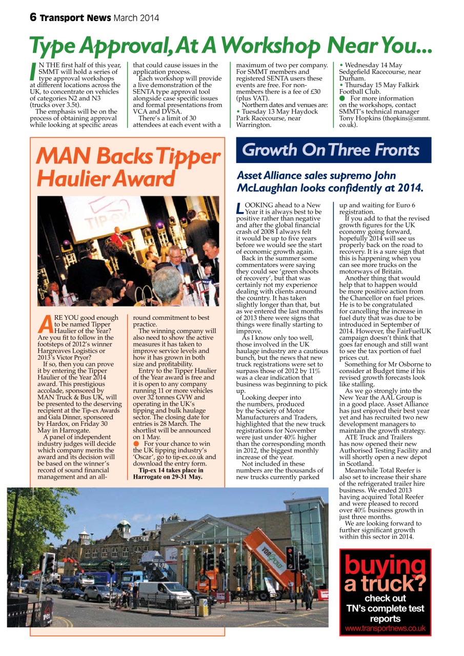 Transport News Preview Pages