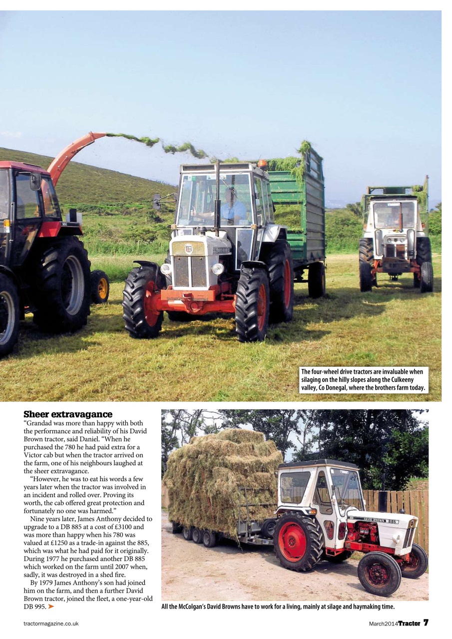 Tractor & Farming Heritage Magazine Preview Pages