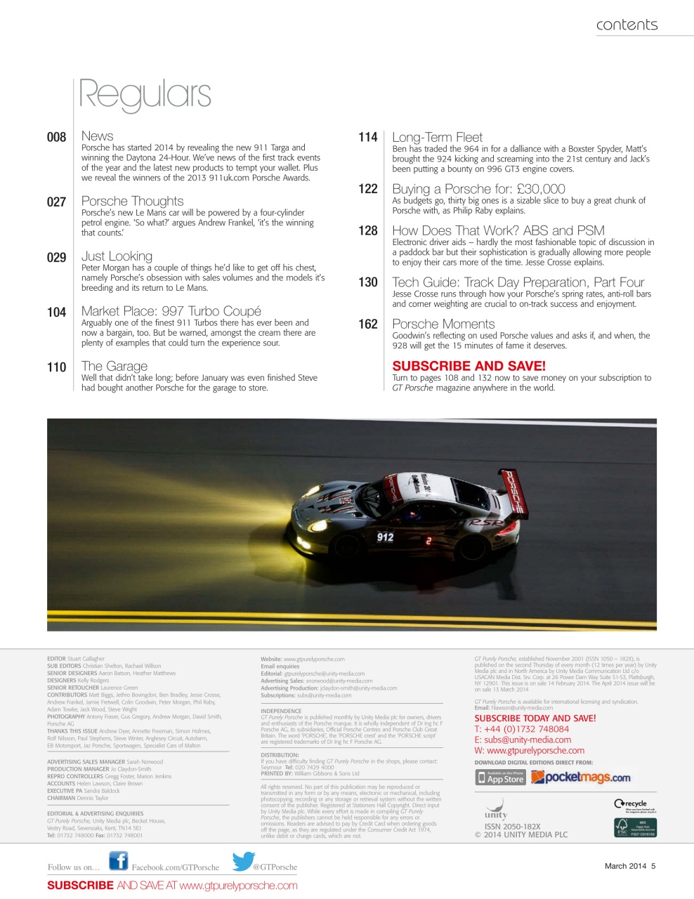 GT Porsche Preview Pages