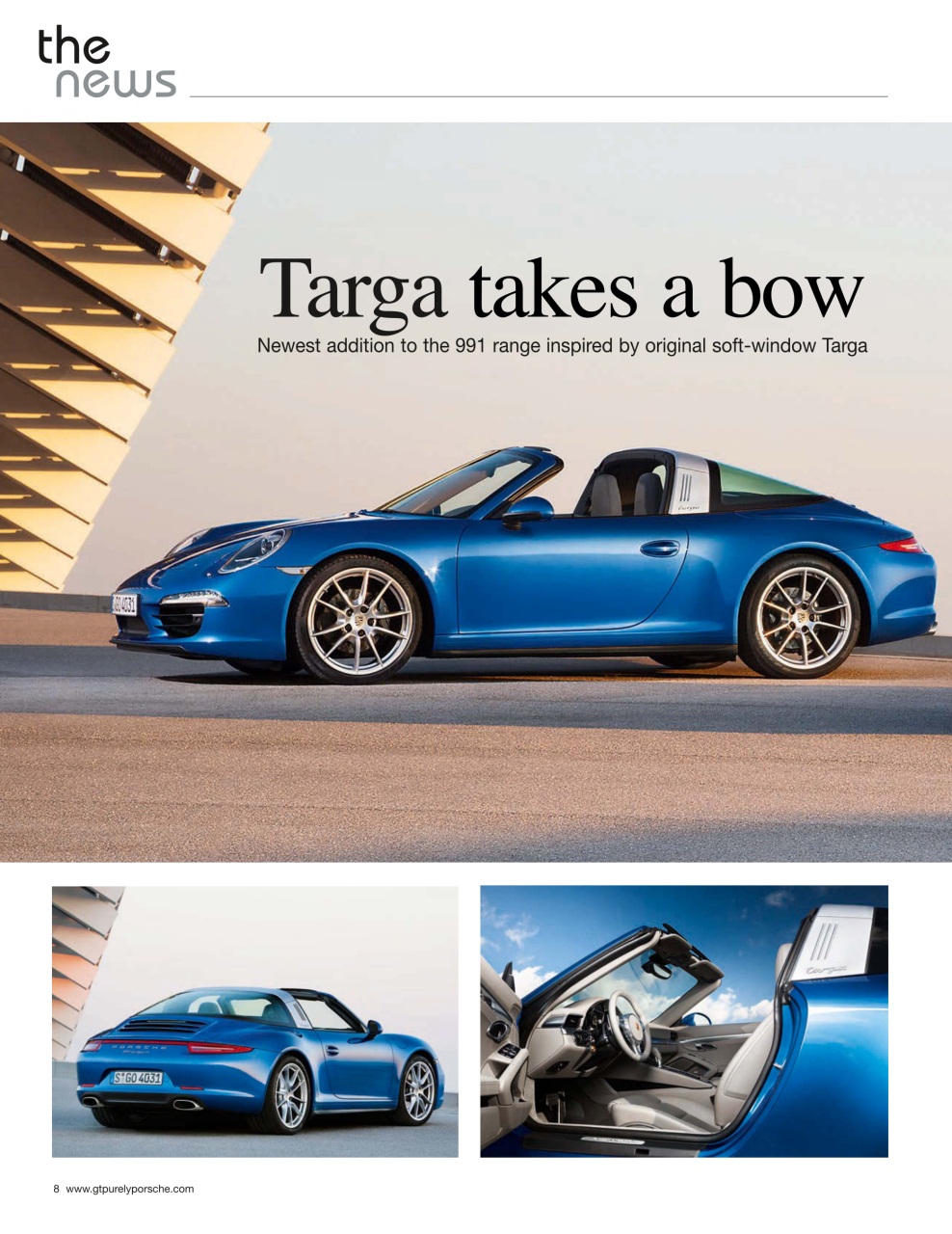 GT Porsche Preview Pages