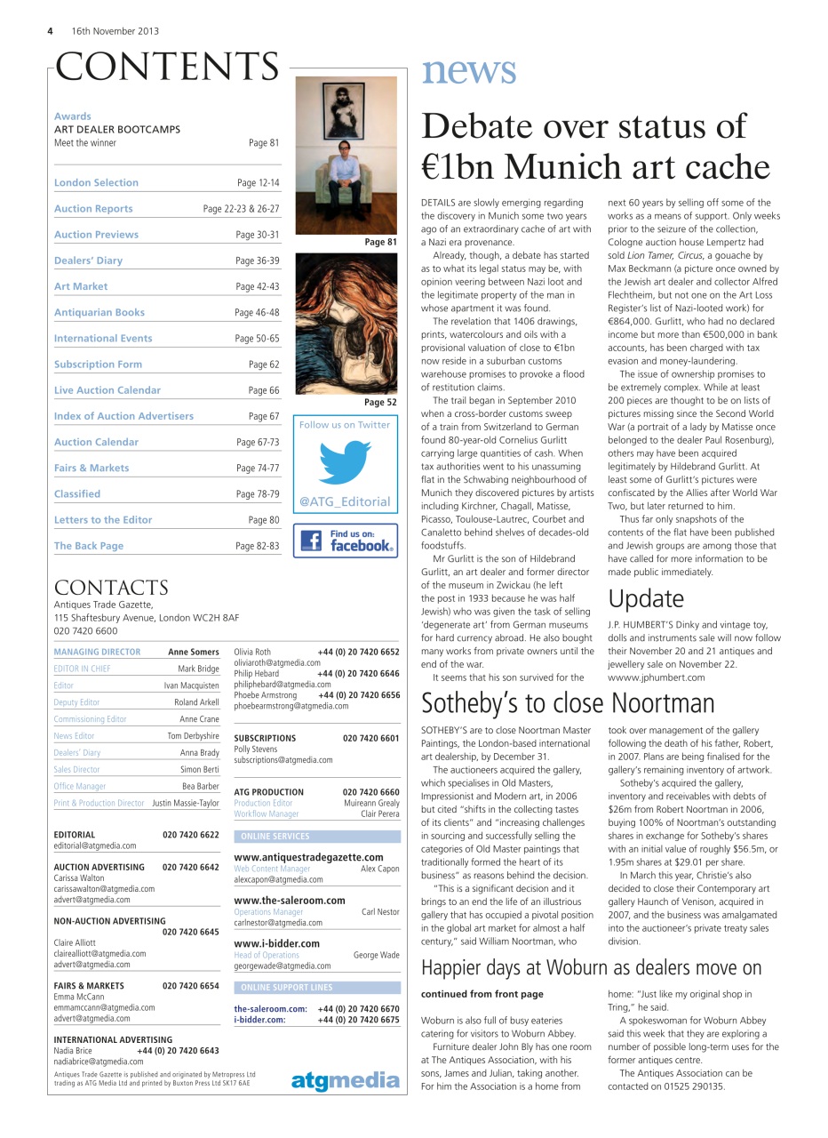 Antiques Trade Gazette Preview Pages