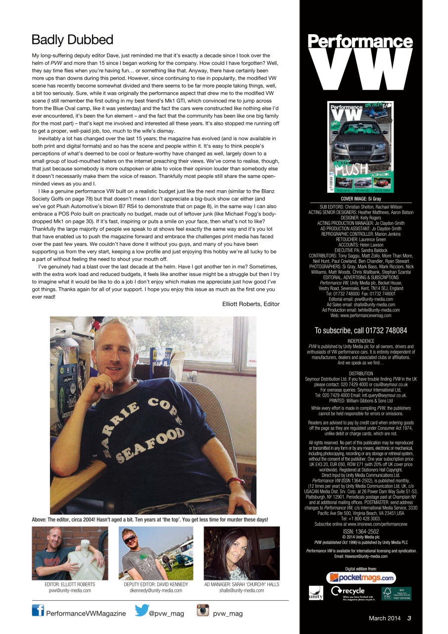 Performance VW Preview Pages