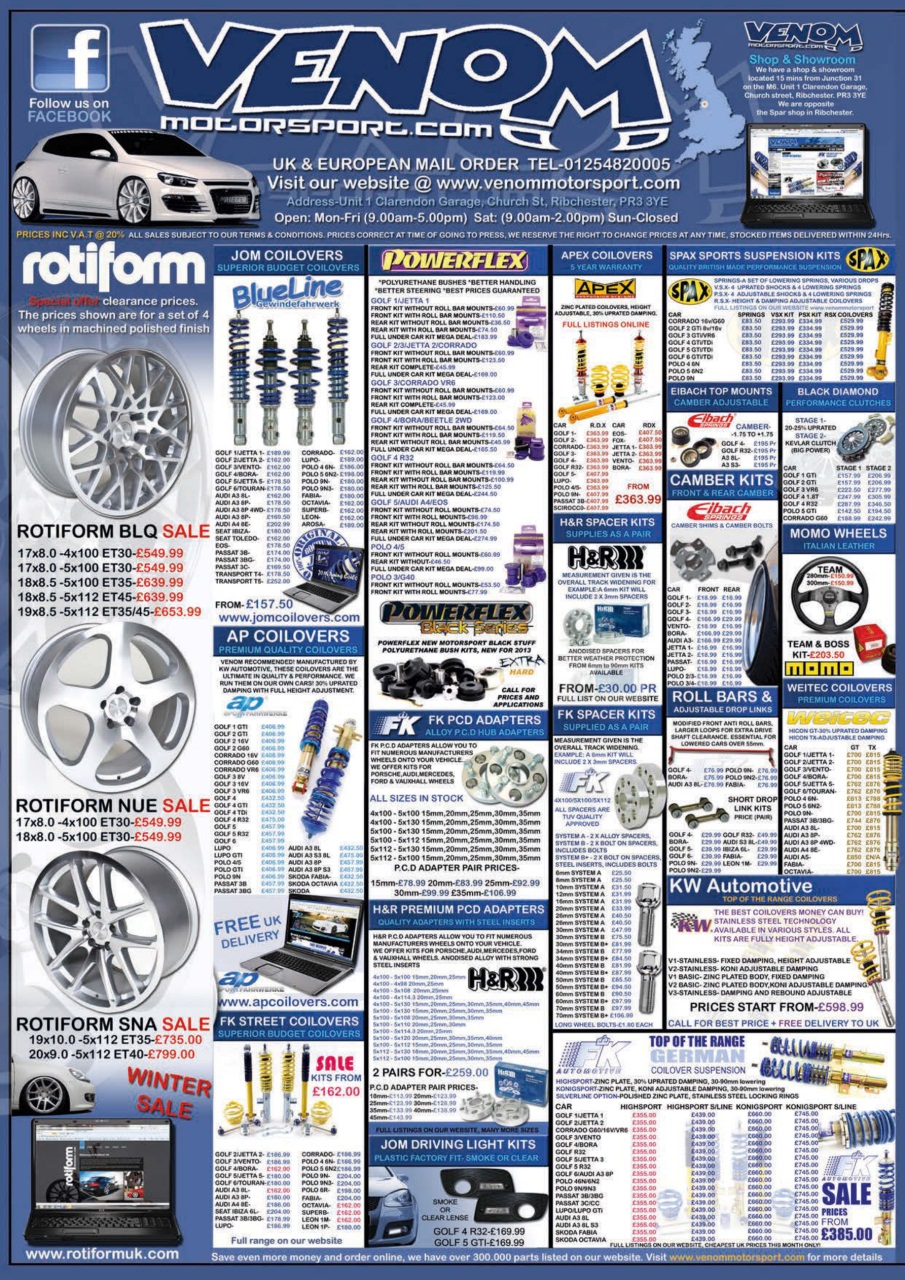 Performance VW Preview Pages