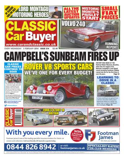 Classic Car Buyer issue 