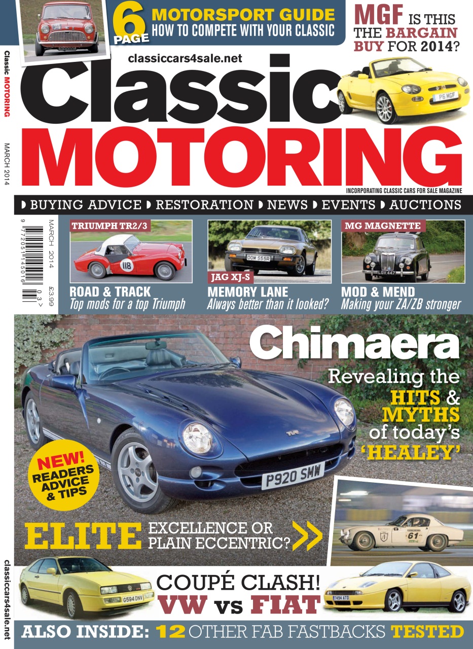 Classic Motoring Preview Pages
