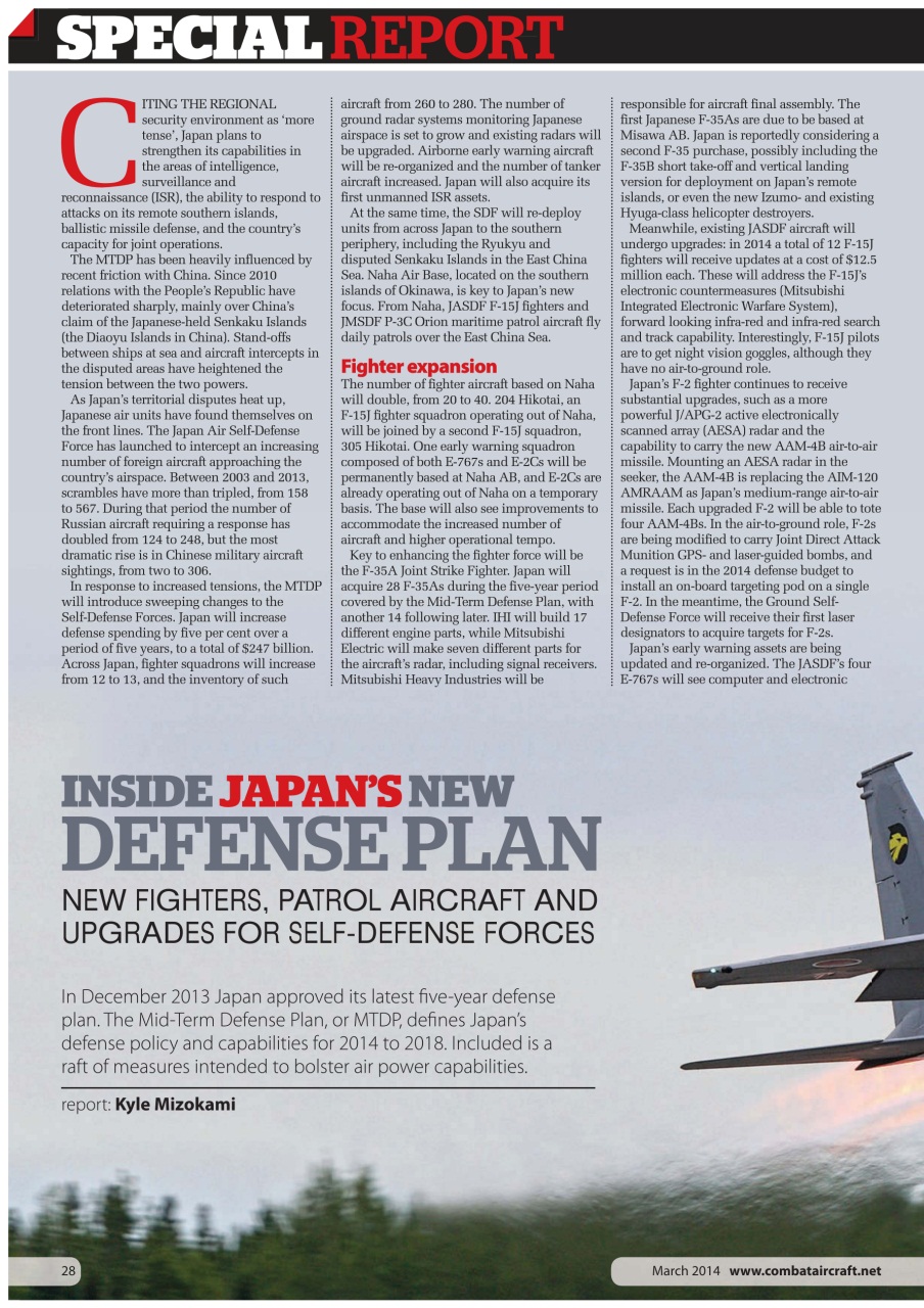 Combat Aircraft Journal Preview Pages