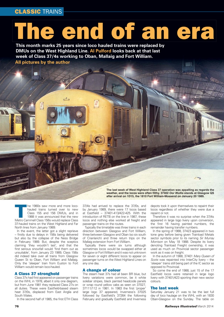 Railways Illustrated Preview Pages