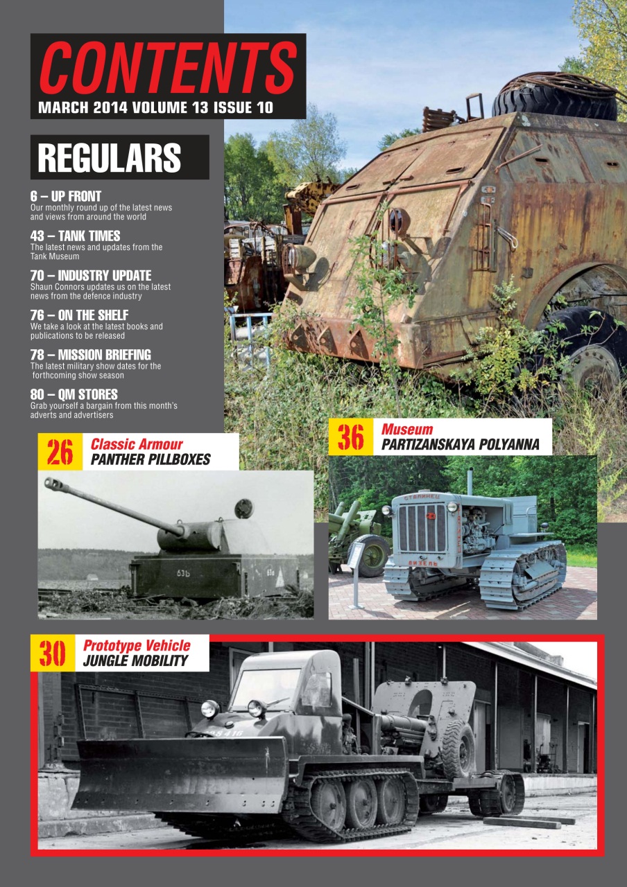 Military Machines International Preview Pages