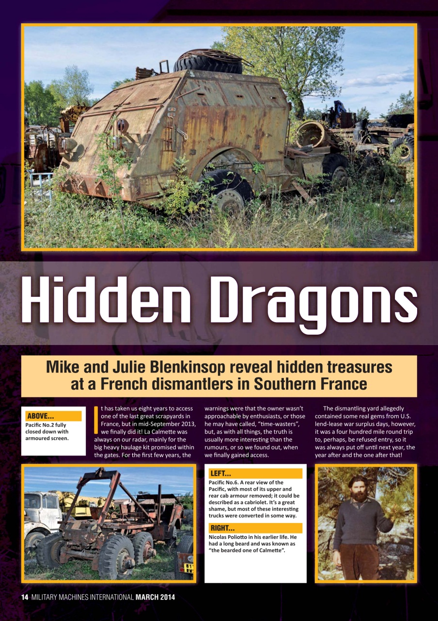 Military Machines International Preview Pages