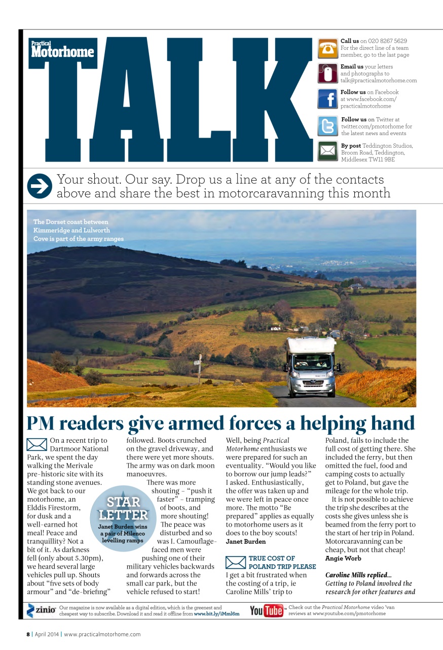 Practical Motorhome Preview Pages