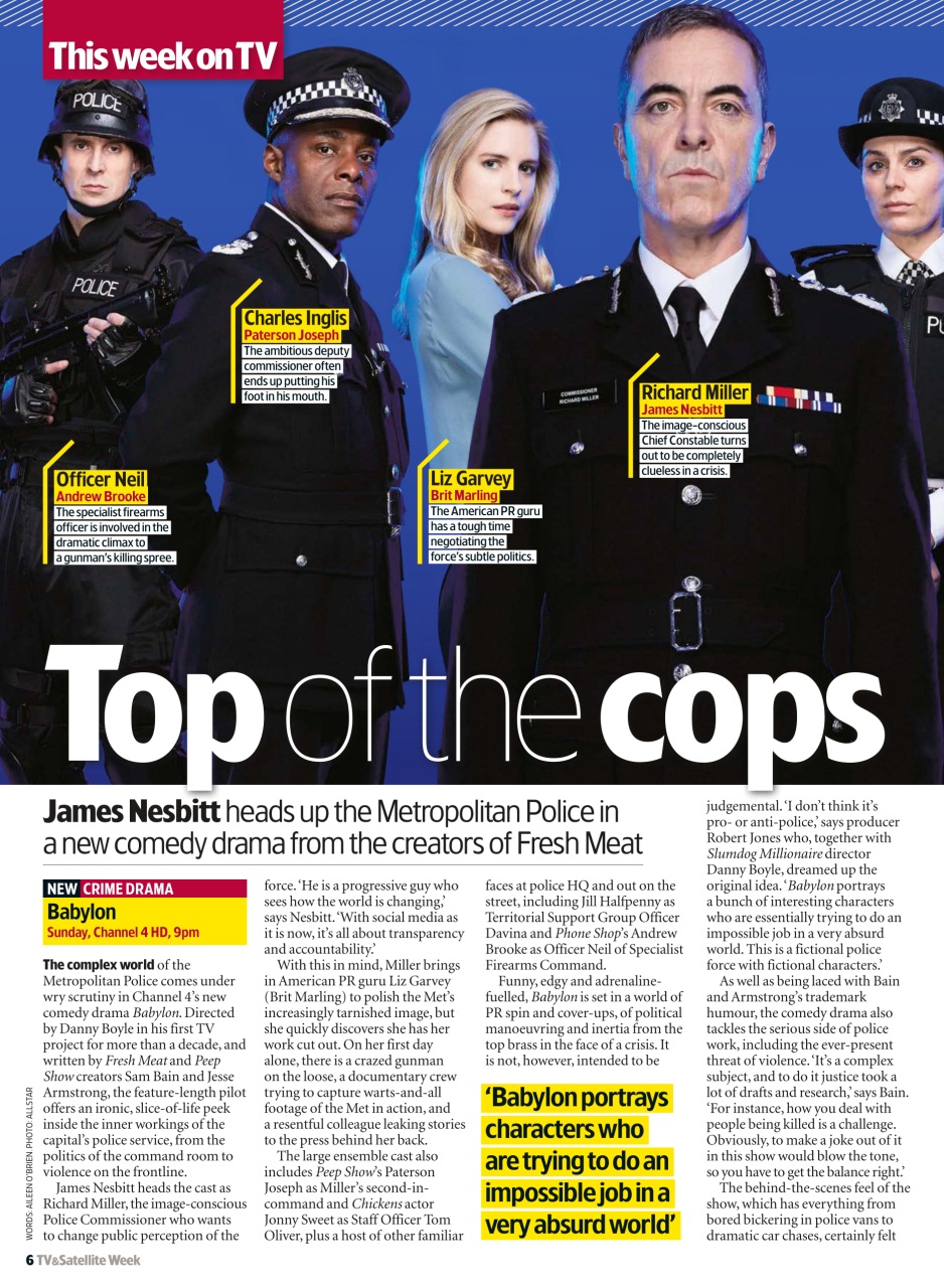 TV & Satellite Week Preview Pages