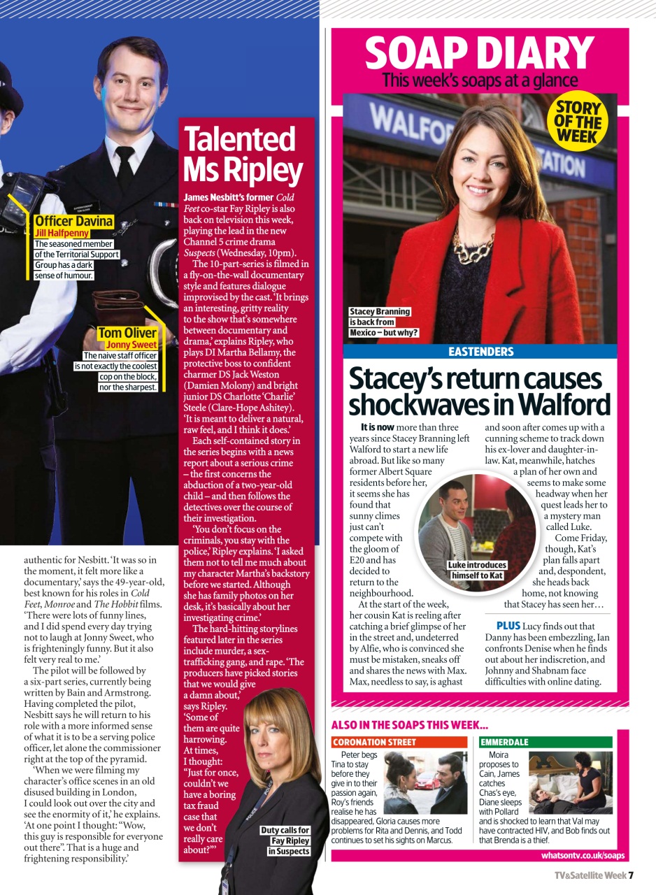 TV & Satellite Week Preview Pages