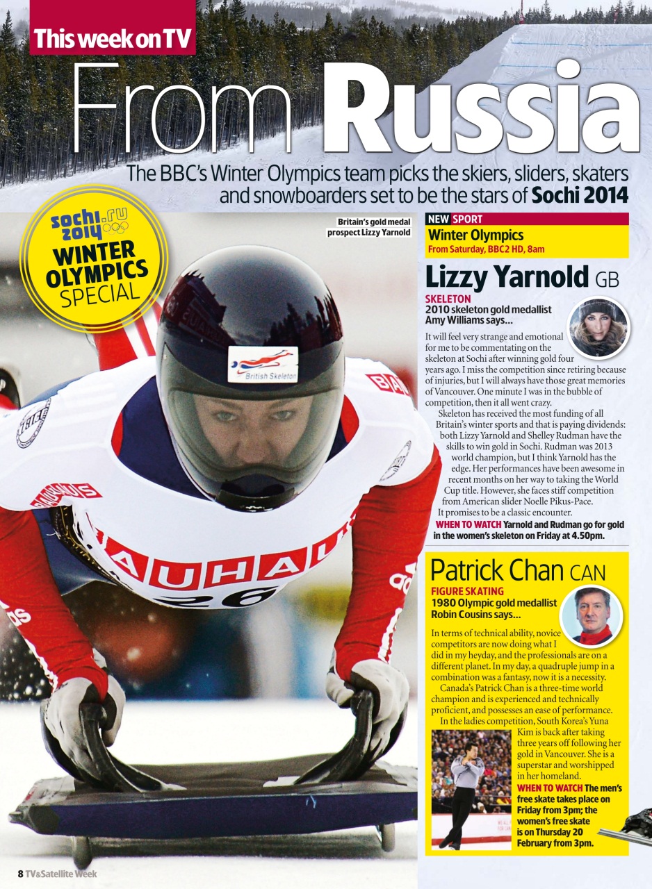 TV & Satellite Week Preview Pages