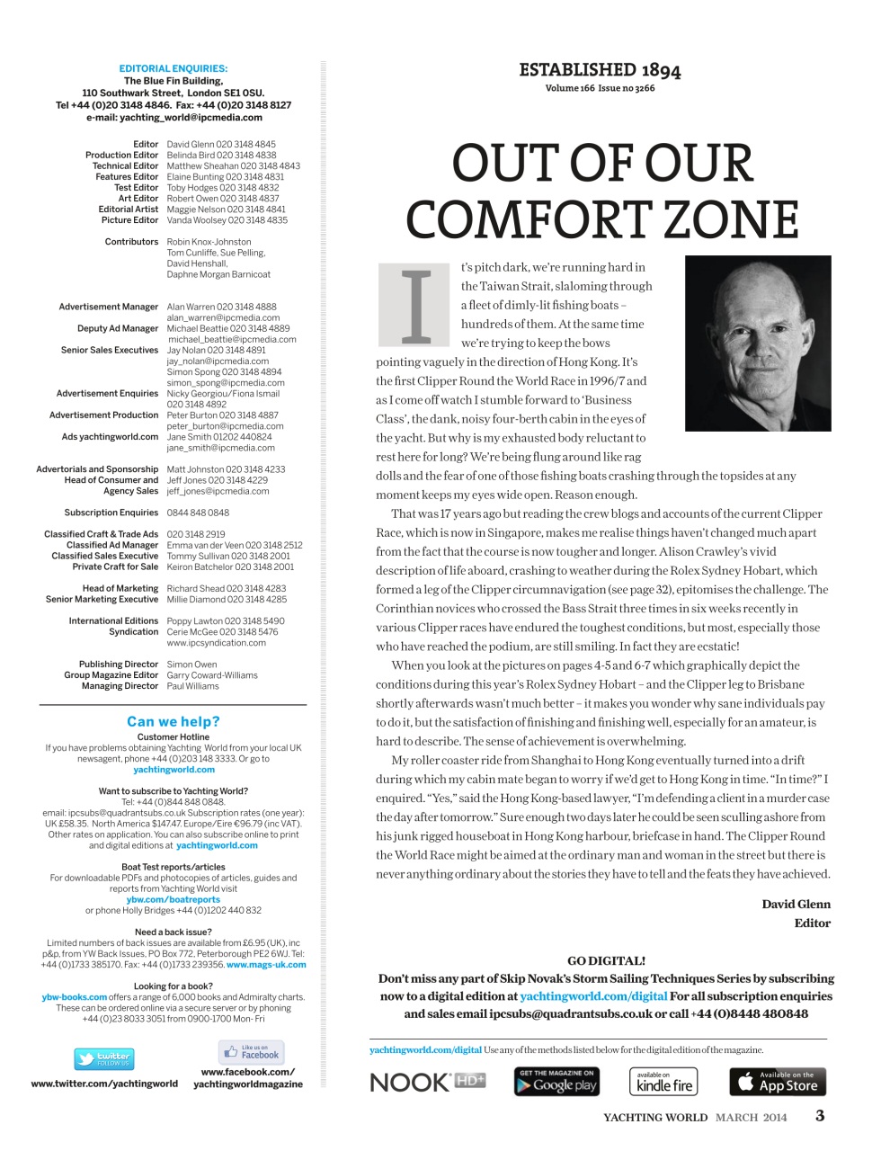 Yachting World Preview Pages