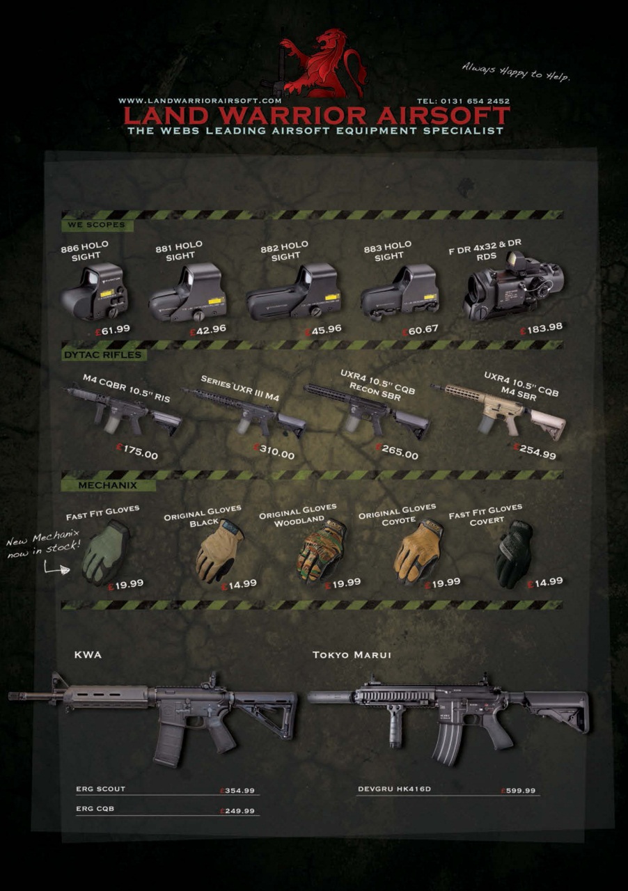 Airsoft Action Preview Pages