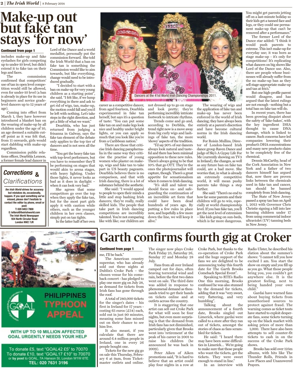 Irish World Preview Pages