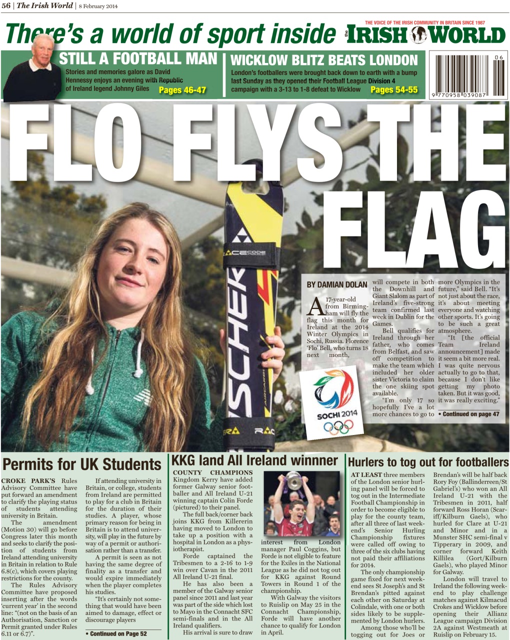 Irish World Preview Pages