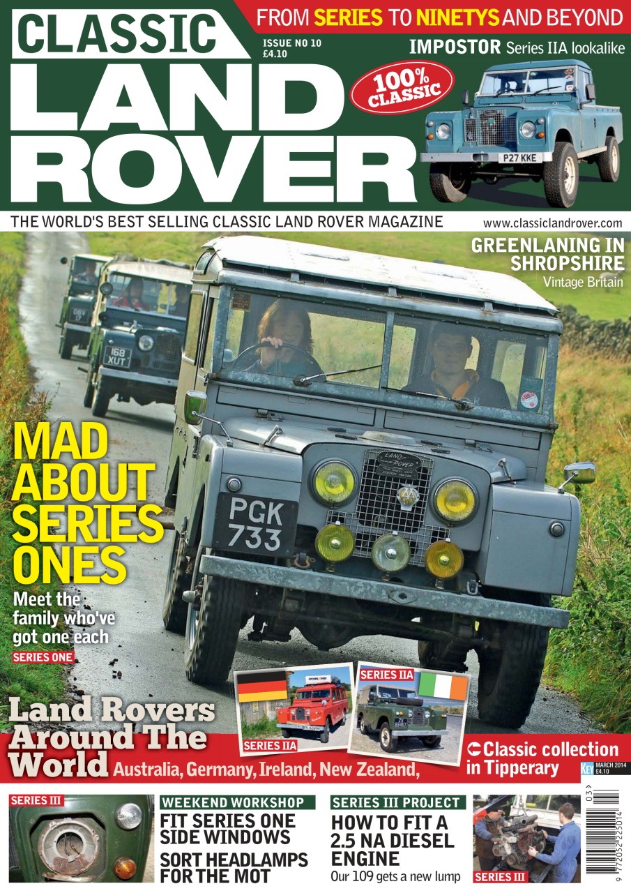 Classic Land Rover Magazine Preview Pages