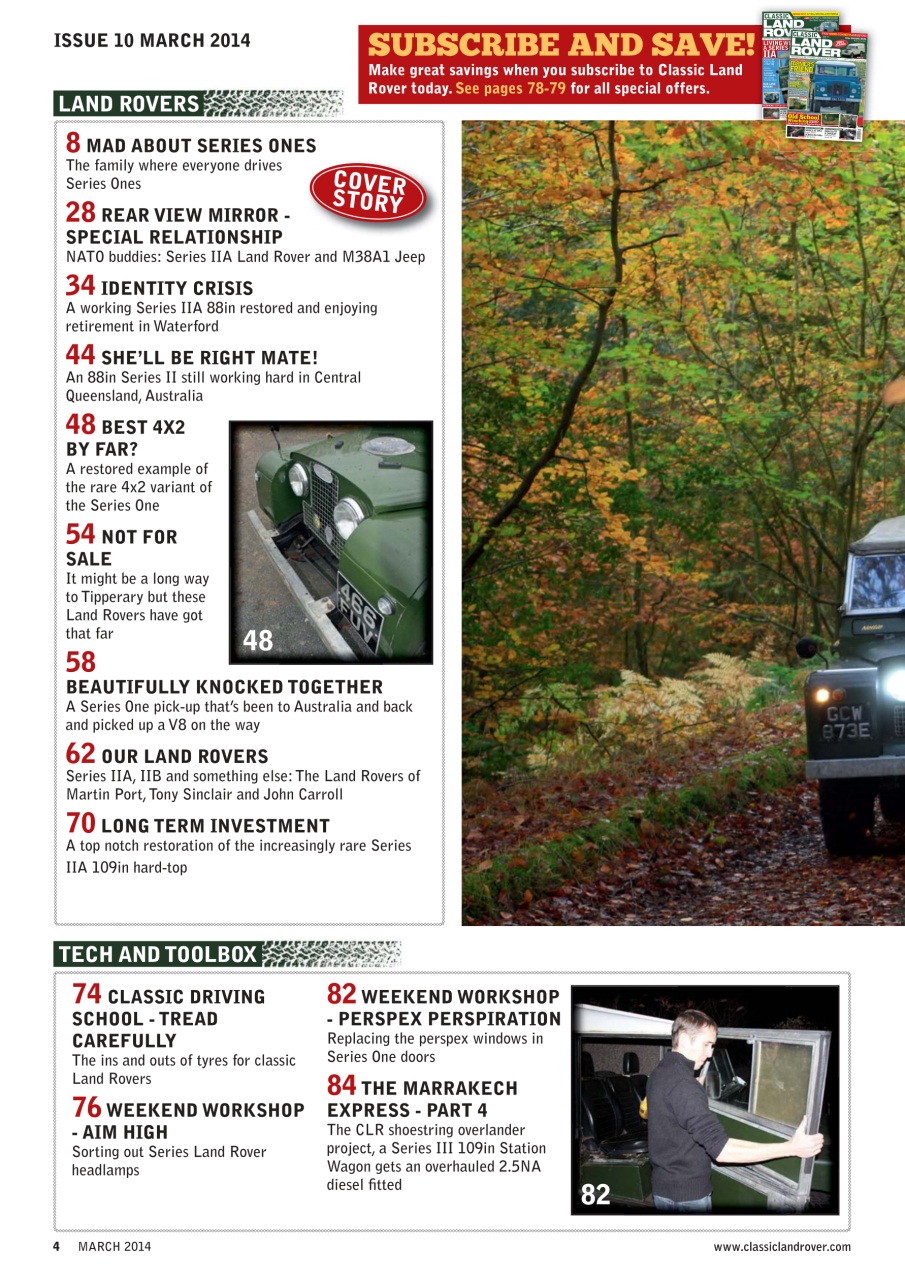 Classic Land Rover Magazine Preview Pages
