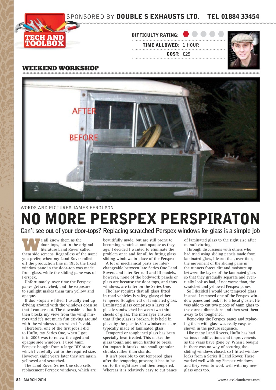 Classic Land Rover Magazine Preview Pages