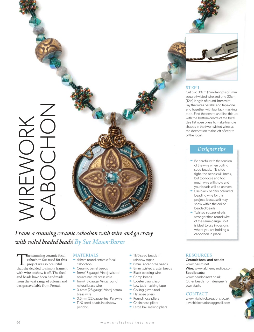 Making Jewellery Preview Pages