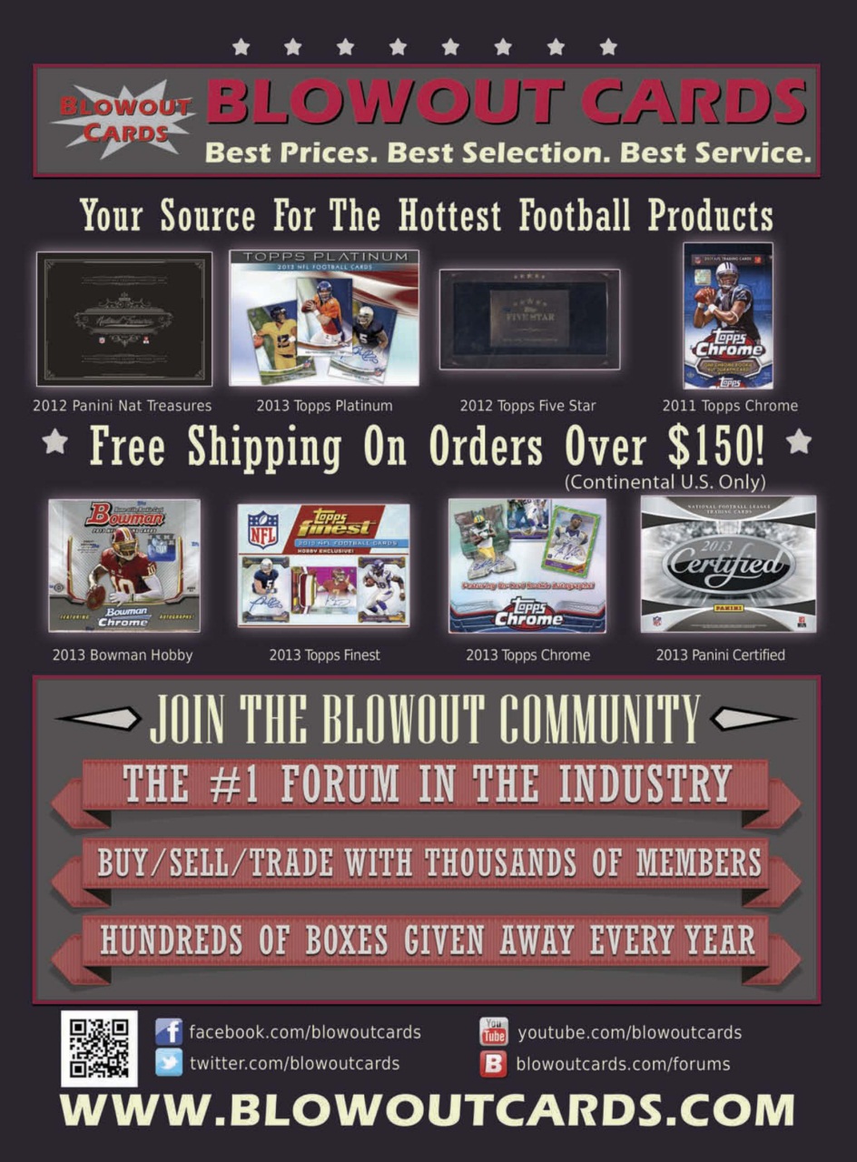 Beckett Football Magazine Preview Pages