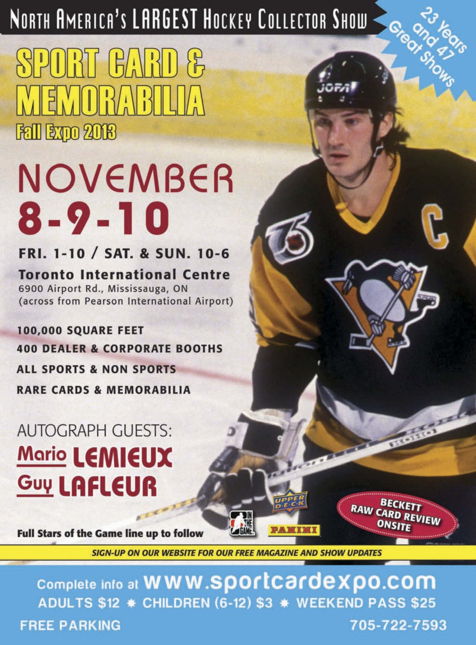 Beckett Hockey Magazine Preview Pages