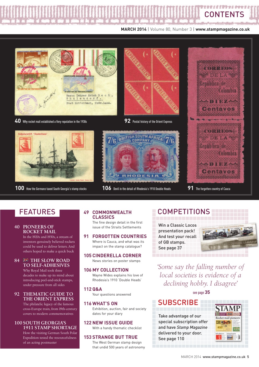 Stamp Magazine Preview Pages